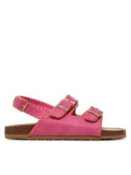 Roxy Sandały AVO-RMT-126 Różowy. Czerwone sandały dziewczęce Roxy, z materiału, bez obcasa, bez zapięcia. Za 119.99 zł.