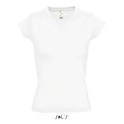 Koszulka damska Sol's Moon. Białe koszulki sportowe damskie SOL'S, s, bez wzorów, bez ramiączek. Za 88.00 zł.