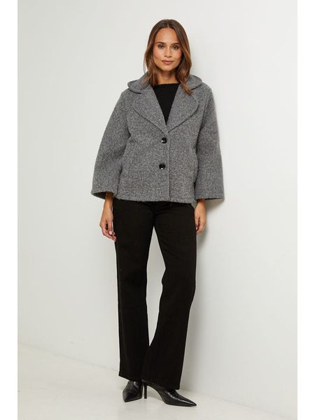 L'armoire de Suzette Kurtka przejściowa w kolorze szarym rozmiar: 34/36. Szare kurtki damskie L'armoire de Suzette, l, bez wzorów, bez kaptura. Za 121.99 zł.