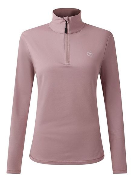 Dare 2b Koszulka narciarska "Lowline II" w kolorze jasnoróżowym rozmiar: 38. Różowe koszulki damskie Dare 2b, bez wzorów, z materiału, bez kołnierzyka, bez ramiączek. Za 140.86 zł.