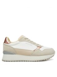Napapijri Sneakersy Astra NP0A4IQB Beżowy. Brązowe obuwie sportowe damskie Napapijri, z materiału, bez zapięcia. Za 229.99 zł.