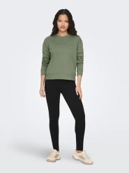 JDY Legginsy "Ava" w kolorze czarnym rozmiar: L. Czarne legginsy damskie JDY, l, bez wzorów. Za 56.93 zł.