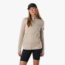 Bluza polarowa Wędrówki damska Swedemount Trondheim Wind Mid Layer Full Zip. Brązowe bluzy damskie SWEDEMOUNT, bez wzorów, z polaru, bez kaptura. Za 249.99 zł.