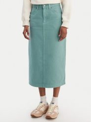 Quiksilver Spódnica jeansowa Mason EQWWK03027 Turkusowy Regular Fit. Niebieskie spódnice damskie Quiksilver, xs, bez wzorów, z bawełny. Za 269.99 zł.