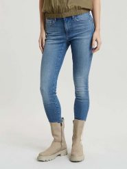 G-Star Dżinsy - Skinny fit - w kolorze niebieskim rozmiar: W26/L32. Niebieskie jeansy damskie G-Star. Za 214.70 zł.