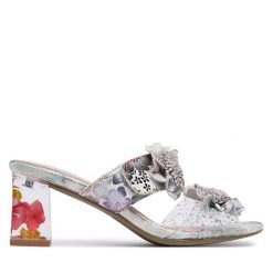 Klapki Laura Vita. Brązowe klapki damskie LAURA VITA, bez wzorów, bez obcasa, bez zapięcia. Za 399.99 zł.