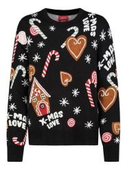 Sublevel Sweter w kolorze czarnym rozmiar: S. Czarne swetry klasyczne damskie Sublevel, s, bez kołnierzyka. Za 135.81 zł.