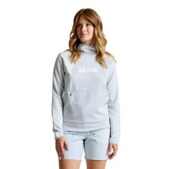 Bluza Slam Graphic Ws Hoodie Damskie. Szare bluzy damskie SLAM, s, bez wzorów, z bawełny, z kapturem. Za 566.99 zł.
