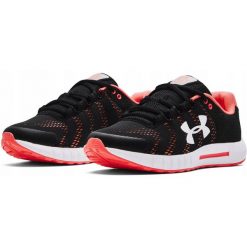 Buty treningowe dla kobiet Under Armour Pursuit bp. Białe obuwie sportowe damskie Under Armour, z materiału, bez zapięcia, do biegania. Za 259.00 zł.