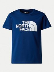 The North Face T-Shirt Easy NF0A8DRN Niebieski Regular Fit. Niebieskie t-shirty i koszulki chłopięce The North Face, bez wzorów, z bawełny, bez kołnierzyka, bez ramiączek. Za 69.99 zł.