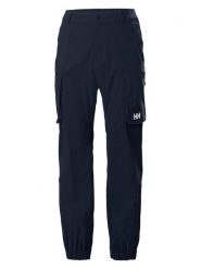 Helly Hansen Spodnie funkcyjne "Move" - Regular fit - w kolorze granatowym rozmiar: L. Niebieskie spodnie dresowe damskie Helly Hansen, l, bez wzorów, z materiału, z podwyższonym stanem, outdoorowe. Za 215.71 zł.