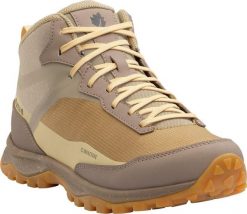 Buty trekkingowe Lafuma Alpic dla kobiet beżowe. Brązowe obuwie trekkingowe damskie Lafuma, z materiału, bez zapięcia. Za 559.50 zł.