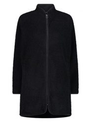 CMP Płaszcz polarowy w kolorze czarnym rozmiar: 40. Czarne płaszcze damskie CMP, s, bez wzorów, z materiału, bez kaptura. Za 179.22 zł.