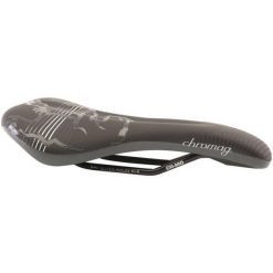Syntetyczny fotelik rowerowy Chromag Juniper top chromo rails. Czarne foteliki rowerowe CHROMAG. Za 390.00 zł.
