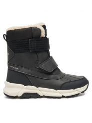 Geox Śniegowce J Flexyper Plus Boy J46LCF 0MEFU C9999 S Czarny. Czarne buty zimowe chłopięce Geox, ze skóry, bez zapięcia. Za 319.99 zł.