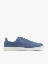 Niebieskie sportowe półbuty damskie. Niebieskie obuwie sportowe casual damskie Ryłko, bez wzorów, ze skóry, bez obcasa, bez zapięcia. W wyprzedaży za 279.99 zł.