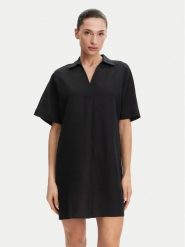 Calvin Klein Sukienka codzienna K20K208382 Czarny Relaxed Fit. Czarne sukienki damskie Calvin Klein, bez wzorów, z lyocellu, bez ramiączek. Za 459.99 zł.