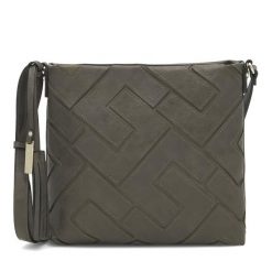 Torebka Lasocki. Szare listonoszki damskie Lasocki, bez wzorów, bez dodatków. Za 129.99 zł.