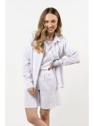 Awama Koszula w kolorze białym rozmiar: XL. Białe koszule damskie Awama, xl, bez wzorów, z bawełny, bez kołnierzyka, bez ramiączek. Za 194.99 zł.