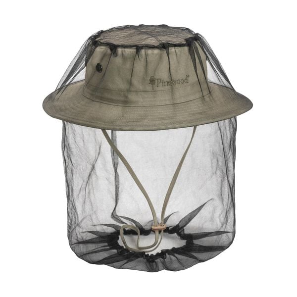 Kapelusz z moskitierą Pinewood Mosquito. Zielone kapelusze damskie PINEWOOD, bez wzorów, sportowe. Za 139.99 zł.