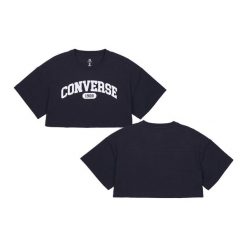 Top damski Converse Sporty Cropped. Białe koszulki sportowe damskie Converse, l, bez wzorów, bez ramiączek. Za 159.99 zł.