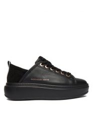Alexander Smith Sneakersy Wembley ASBCWHW-0525-TBK Czarny. Czarne obuwie sportowe damskie Alexander Smith, ze skóry, bez zapięcia. Za 699.99 zł.
