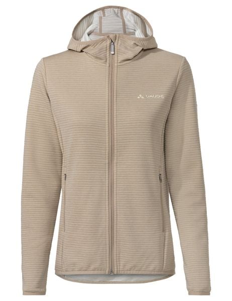 Kurtki SE Damska bluza z kapturem II. Brązowe bluzy damskie Vaude, na zimę, bez wzorów, z materiału, z kapturem. Za 599.00 zł.
