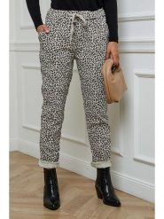 L'armoire de Suzette Spodnie w kolorze beżowym rozmiar: 38/40. Brązowe spodnie materiałowe damskie L'armoire de Suzette, bez wzorów, z materiału. Za 135.49 zł.