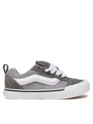 Vans Tenisówki Knu Skool VN000D2TI5G1 Szary. Szare buty sportowe chłopięce Vans, ze skóry, bez zapięcia. Za 189.99 zł.