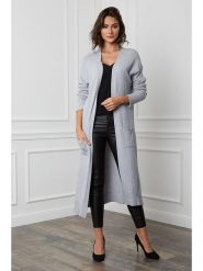 Joséfine Kardigan "Balle" w kolorze jasnoszarym rozmiar: L. Szare kardigany damskie Joséfine, l, bez wzorów, z kaszmiru. Za 133.45 zł.