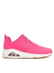 Skechers Sneakersy Tres-Air Uno-Ah - Mazing 177390/HTPK Różowy. Czerwone obuwie sportowe damskie Skechers, ze skóry, bez zapięcia. Za 279.99 zł.