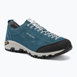 Buty trekkingowe Kimberfeel Chogori 2. Zielone obuwie trekkingowe damskie Kimberfeel, ze skóry, bez zapięcia. Za 409.99 zł.