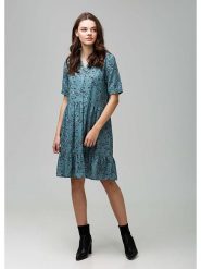4funkyflavours Sukienka "Wildfires" w kolorze niebieskim rozmiar: L. Niebieskie sukienki damskie 4funkyflavours, bez wzorów, z wiskozy, bez ramiączek. Za 163.26 zł.