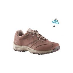 Buty sportowe damskie Nakuru. Brązowe obuwie sportowe casual damskie NEWFEEL, z nubiku. Za 299.99 zł.