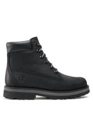 Timberland Trapery Courma Kid Traditional6ln TB0A27A20011 Czarny. Czarne buty zimowe chłopięce Timberland, z nubiku, bez zapięcia. Za 359.99 zł.