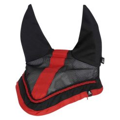 Czapka z muchą dla koni Euro-Star Basic. Czerwone czapki damskie EURO-STAR, na lato, bez wzorów. Za 121.00 zł.