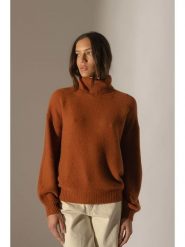 Perfect Cashmere Kaszmirowy golf "Pemba" w kolorze jasnobrązowym rozmiar: S. Brązowe golfy damskie Perfect Cashmere, s, bez wzorów, z kaszmiru, bez ramiączek. Za 1,000.99 zł.