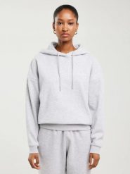 Bluza damska z kapturem szara Megan 901/ Foxie 901. Szare bluzy damskie Big Star, l, bez wzorów, z dresówki, z kapturem. W wyprzedaży za 199.99 zł.