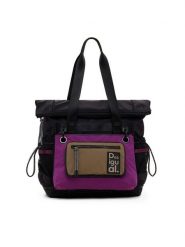 Desigual Plecak Voyager 25SAKY17 Czarny. Czarne plecaki Desigual, bez wzorów, z materiału. Za 459.99 zł.