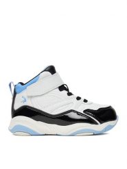 Shaq Sneakersy CEO-SHAQNOTIZE AQ95000T-WXL Biały. Białe buty sportowe chłopięce Shaq, z materiału, bez zapięcia. Za 139.99 zł.