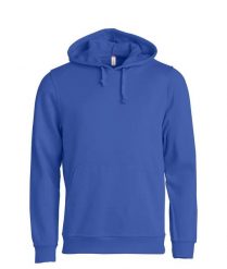 Clique Basic Hoody bluza z kapturem unisex, 3XL – blue. Niebieskie bluzy damskie CLIQUE, xl, bez wzorów, z bawełny, z kapturem. Za 174.92 zł.