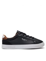 Pepe Jeans Sneakersy PBS30569 Granatowy. Niebieskie buty sportowe chłopięce Pepe Jeans, z jeansu, bez zapięcia. Za 219.99 zł.