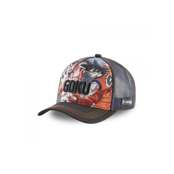 Czapka z daszkiem Capslab Dragon Ball Son Goku Manga Trucker CL/DBZ4/1/GOK. Czapki z daszkiem damskie CapsLab, bez wzorów. Za 158.70 zł.