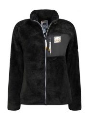 Geographical Norway Kurtka polarowa "Upecious" w kolorze czarnym rozmiar: XXL. Czarne kurtki damskie Geographical Norway, xxl, bez wzorów, z polaru, bez kaptura. Za 118.56 zł.