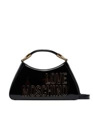 LOVE MOSCHINO Torebka JC4248PP0OKE100A Czarny. Czarne torebki klasyczne damskie Love Moschino, ze skóry, bez dodatków. Za 1,009.00 zł.
