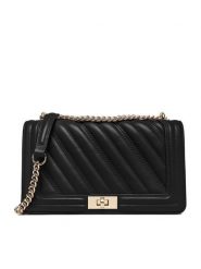 Badura Torebka TYL00495 Czarny. Czarne listonoszki damskie Badura, bez wzorów, z materiału, bez dodatków. Za 199.99 zł.