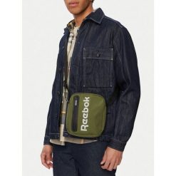 Saszetka Reebok. Zielone nerki i saszetki damskie Reebok, bez wzorów. Za 59.99 zł.