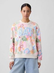 GAP Bluza ze wzorem rozmiar: L. Bluzy damskie GAP, l, bez wzorów, bez kaptura. Za 106.38 zł.