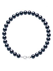 Pearl Addict Srebrna bransoletka z perłami rozmiar: onesize. Niebieskie bransoletki damskie Pearl Addict, srebrne. Za 267.92 zł.
