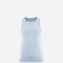 Koszulka damska tank top Millet Wanaka Light Tank W ahletic fit. Niebieskie koszulki damskie Millet, xs, bez wzorów, z tkaniny, bez kołnierzyka, bez ramiączek. W wyprzedaży za 175.70 zł.